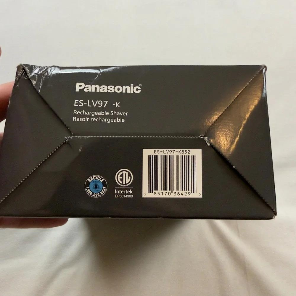 Panasonic ES-LV97-K Arc5 Mens Electric Shaver 5-Blade Wet Dry with Charging Dock